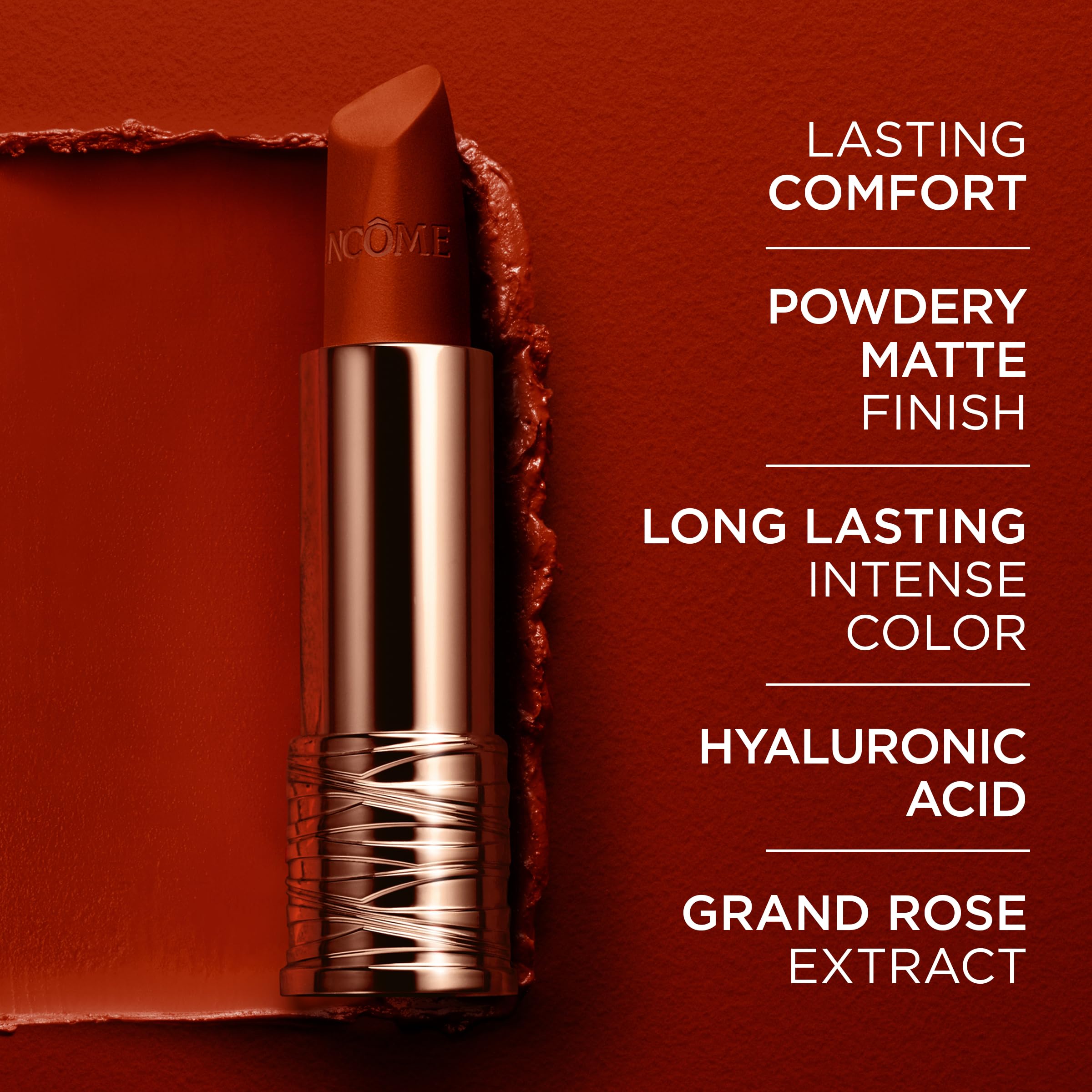 Lancôme L'Absolu Rouge Drama Matte Lipstick – So Dramatic (251) | Bold Matte Finish