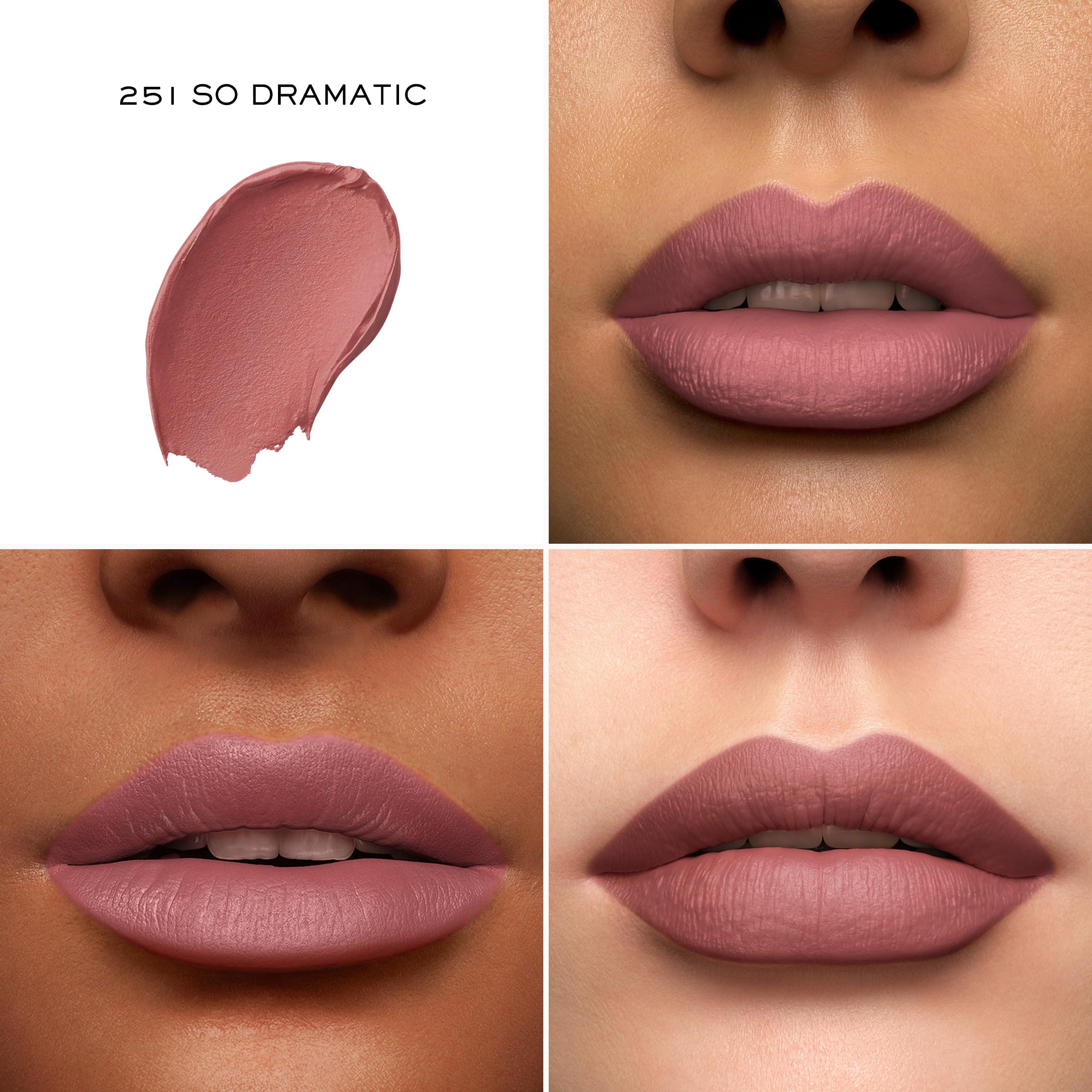 Lancôme L'Absolu Rouge Drama Matte Lipstick – So Dramatic (251) | Bold Matte Finish