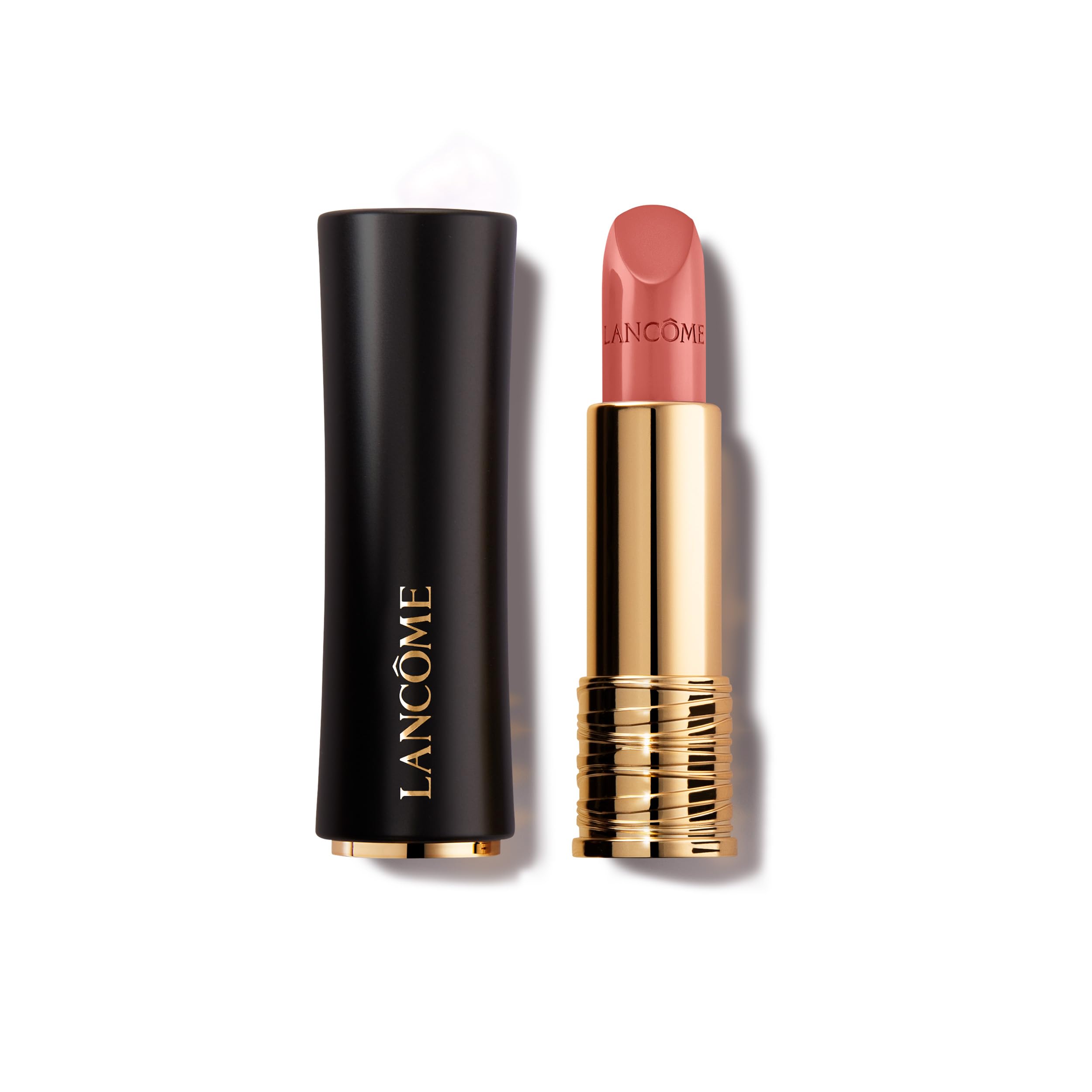 Lancôme L'Absolu Rouge Hydrating Cream Lipstick – 18HR Comfort, Smudge-Resistant (Shade 257 Mon Macaron)