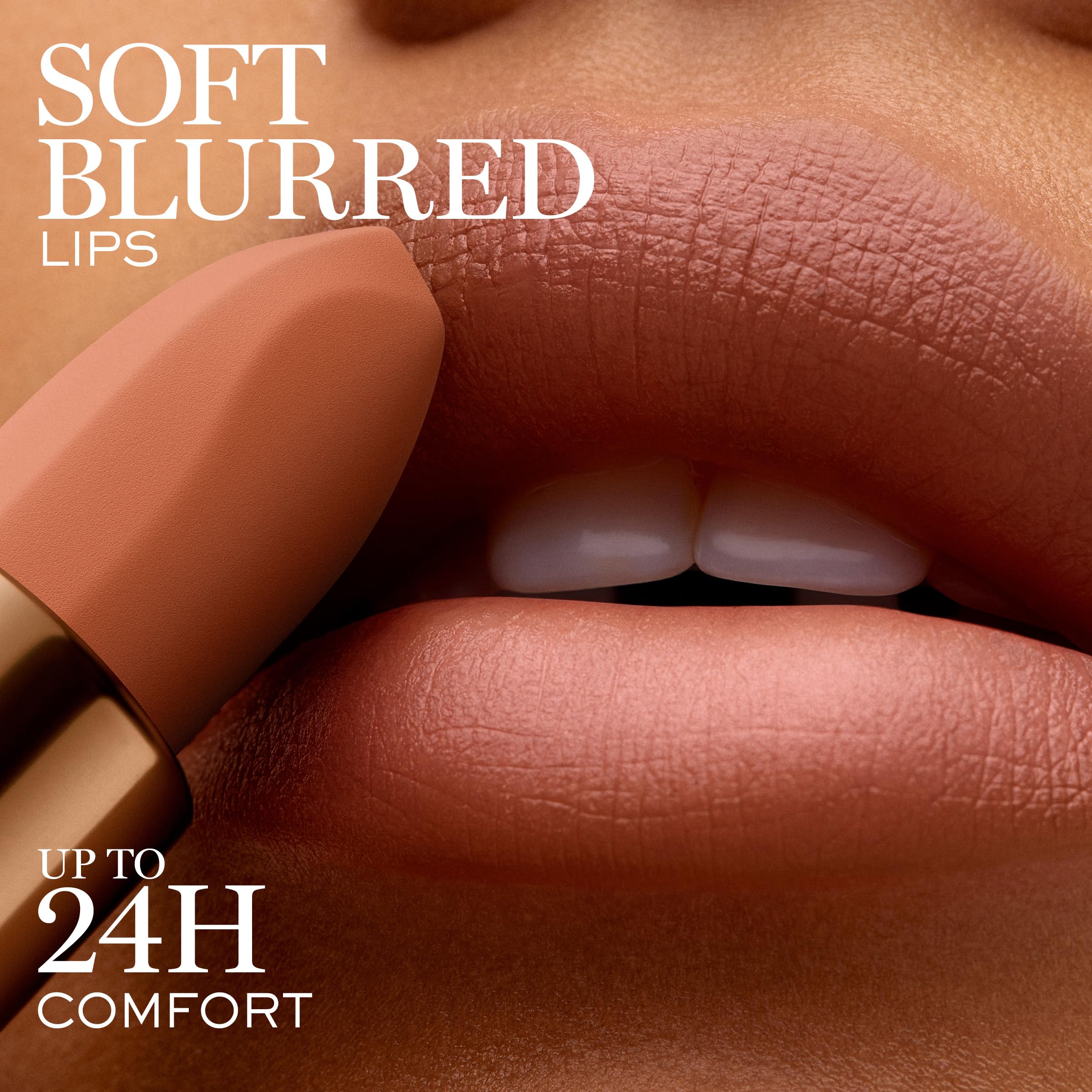 Lancôme L'Absolu Rouge Intimatte Hydrating Matte Lipstick – Buildable Color, Soft Matte Finish, 12H Comfort