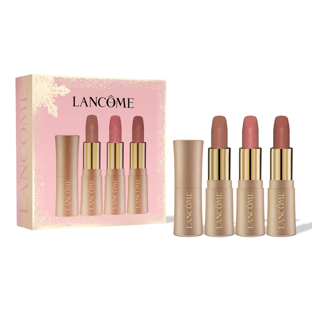 Lancôme L’Absolu Rouge Intimatte Mini Lipstick Trio Gift Set – Limited Edition