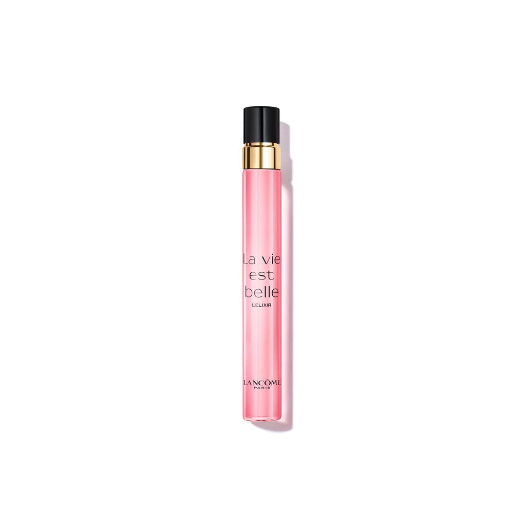 Lancôme La Vie Est Belle L'Elixir EDP – Long-Lasting Floral Fragrance with Raspberry & Cocoa Butter (0.34 oz Travel Size)