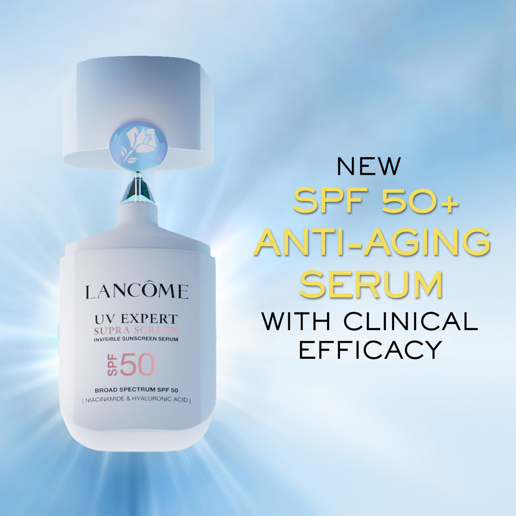 Lancôme Supra Screen Invisible Serum Sunscreen SPF 50+ – Anti-Aging Protection & Hydration