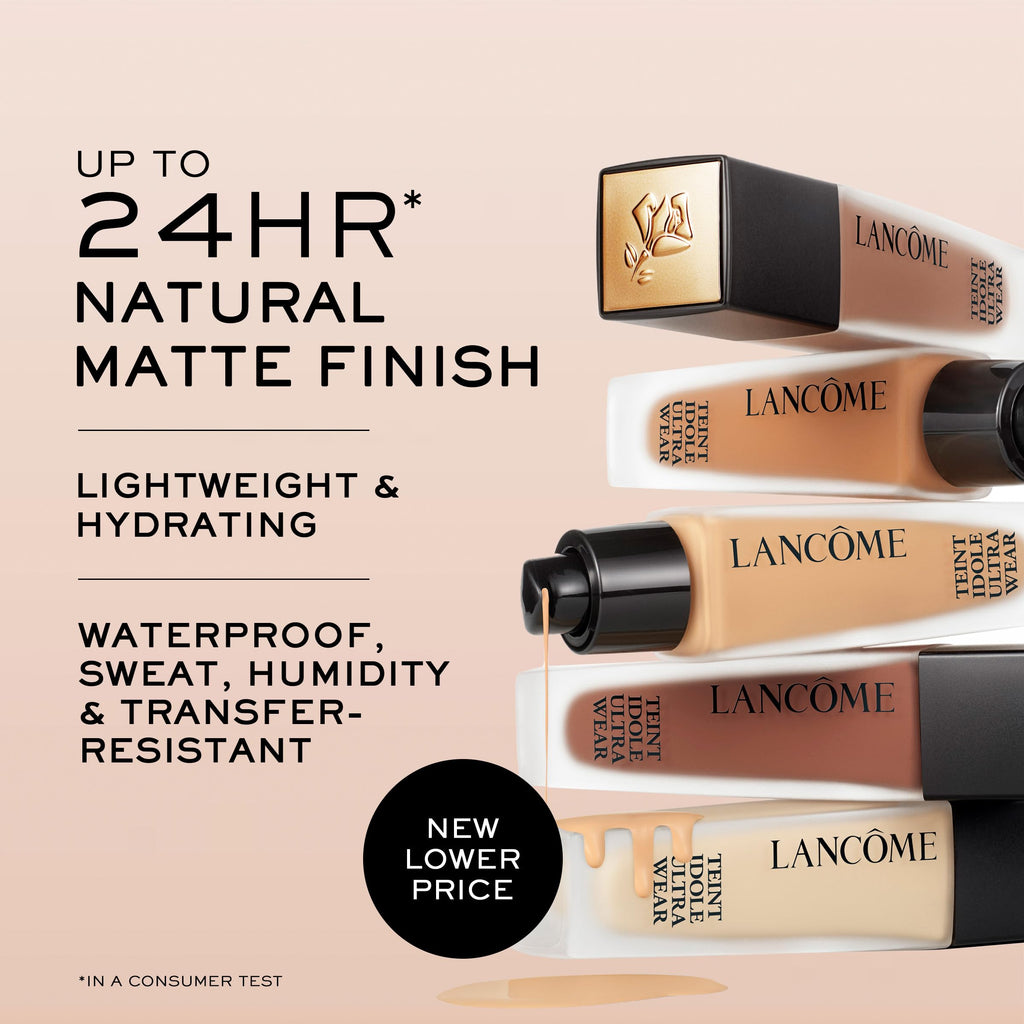Lancôme Teint Idole Ultra Wear Foundation 325C – Longwear Natural Matte, Hydrating & Waterproof | 1 fl oz