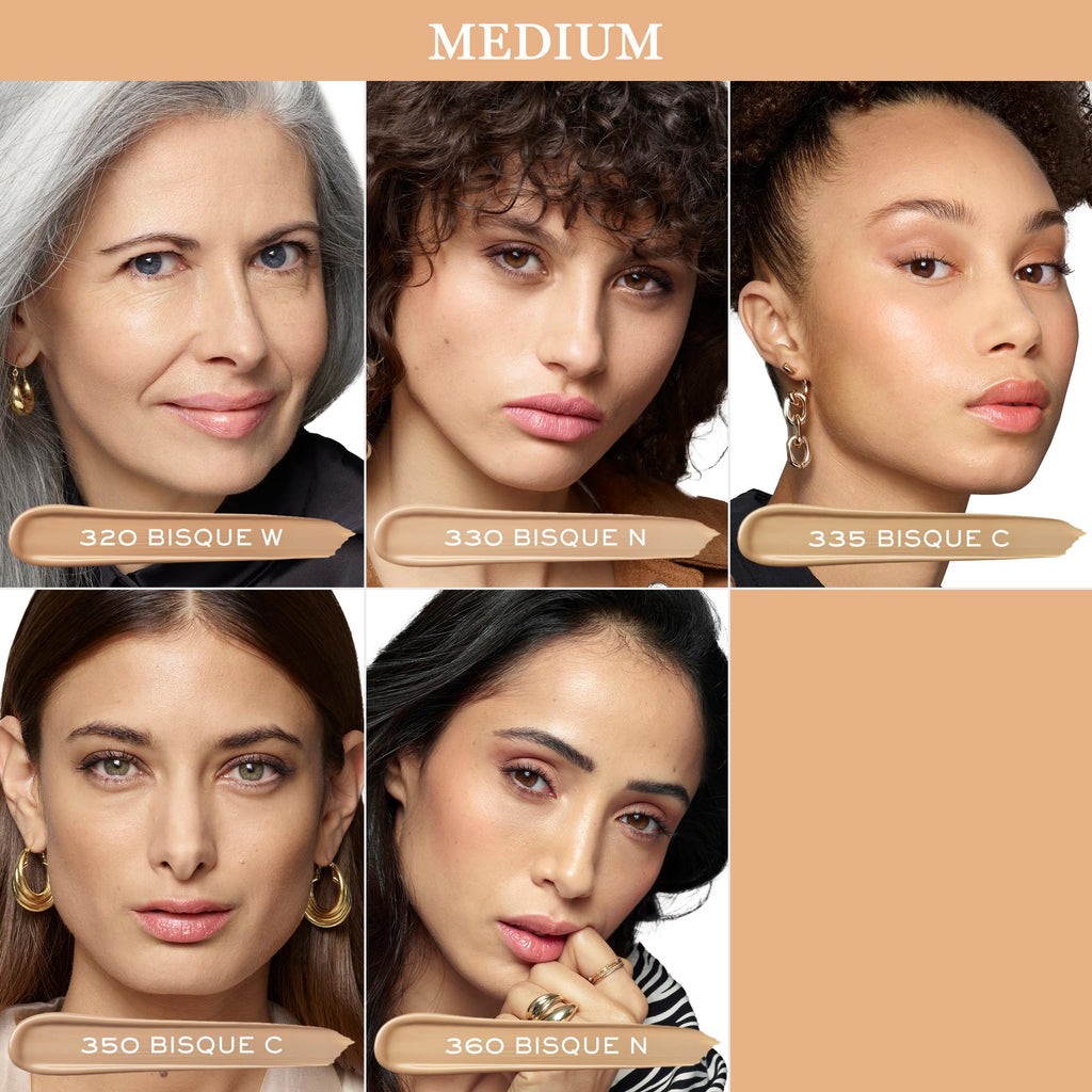 Lancôme Teint Idole Ultra Wear Concealer – Hydrating Full Coverage, Natural Matte Finish, 24H Wear, 350 Bisque Cool
