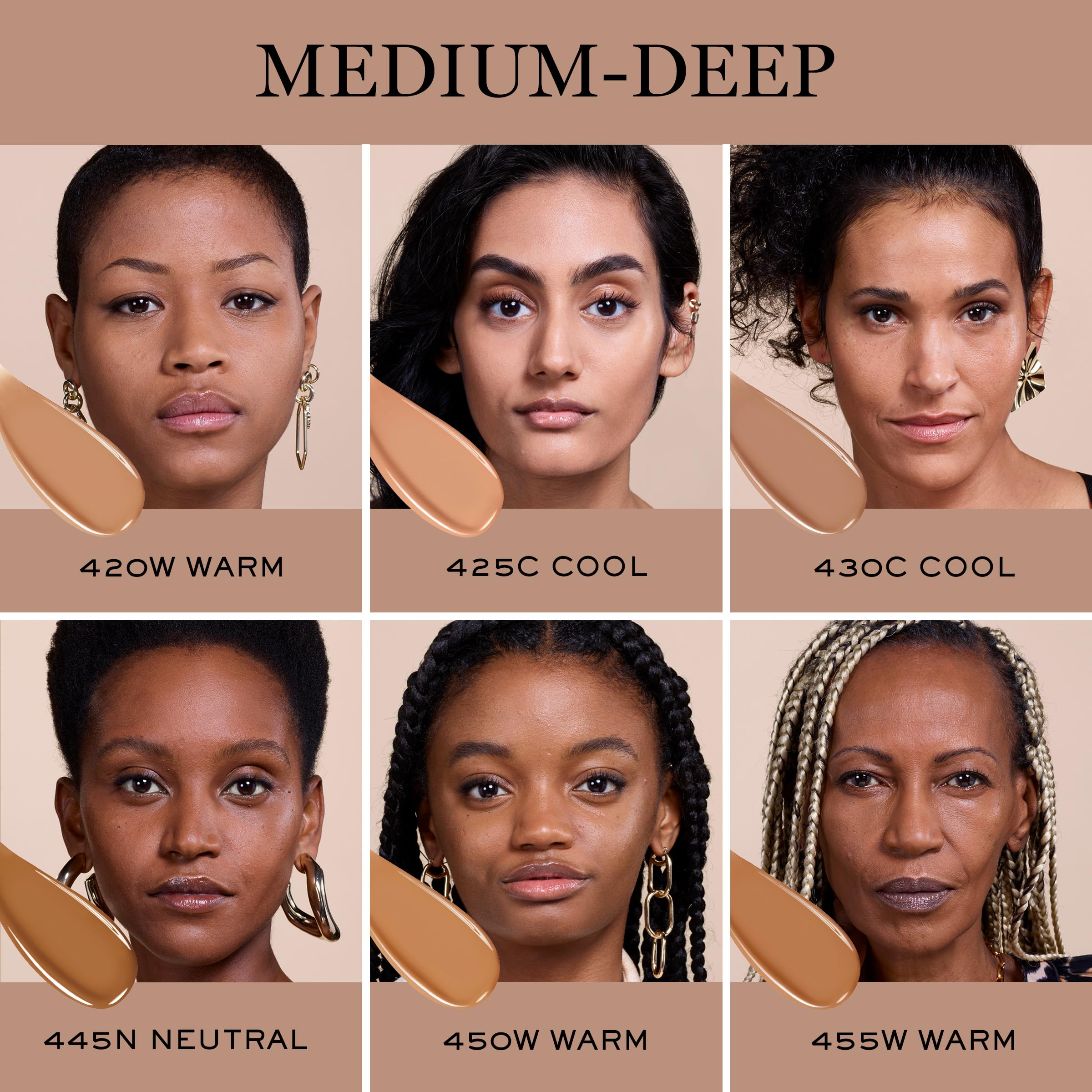 Lancôme Teint Idole Ultra Wear Care & Glow Foundation SPF 27 – Hydrating Medium Coverage 420W