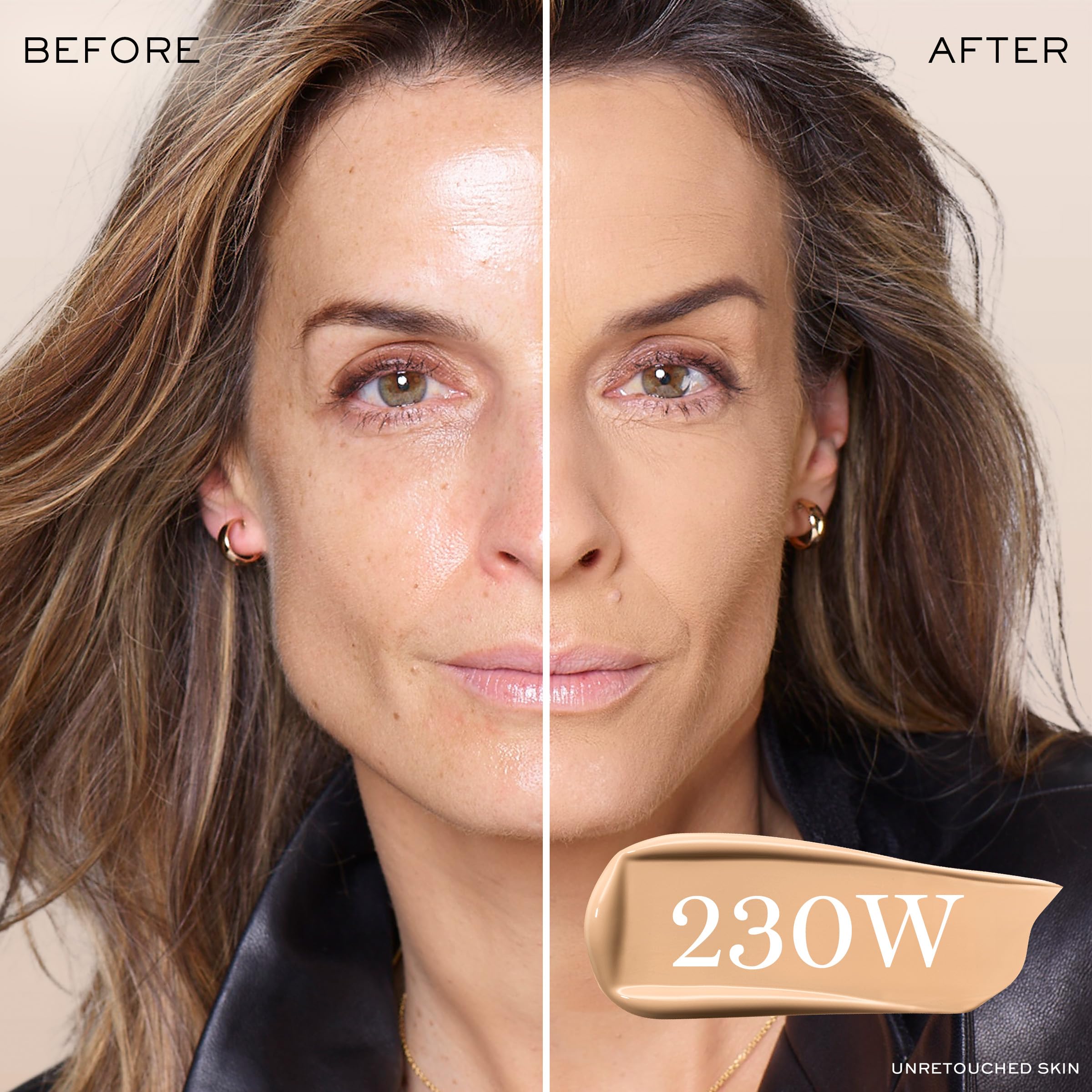 Lancôme Teint Idole Ultra Wear Natural Matte Foundation – 24HR Longwear, Hydration, Waterproof – 230W