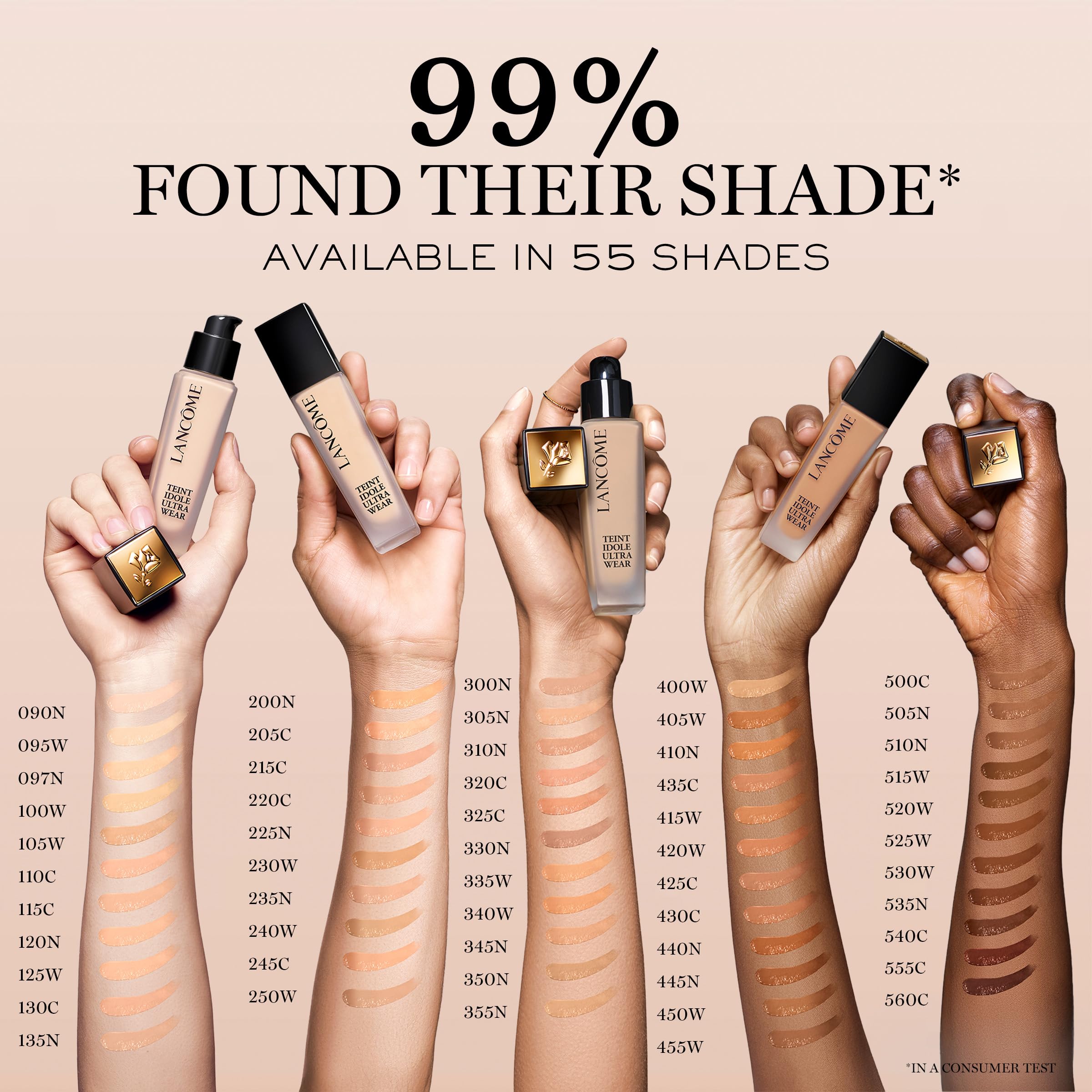 Lancôme Teint Idole Ultra Wear Foundation 540C – Deep Skin, Natural Matte, 24HR Wear