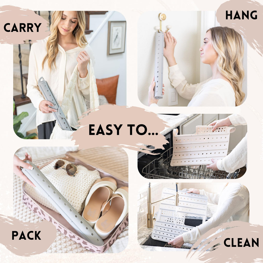Landora and Leaf Sink Cover – Heat-Resistant Silicone Makeup Mat for Counter Space (Dishwasher Safe)