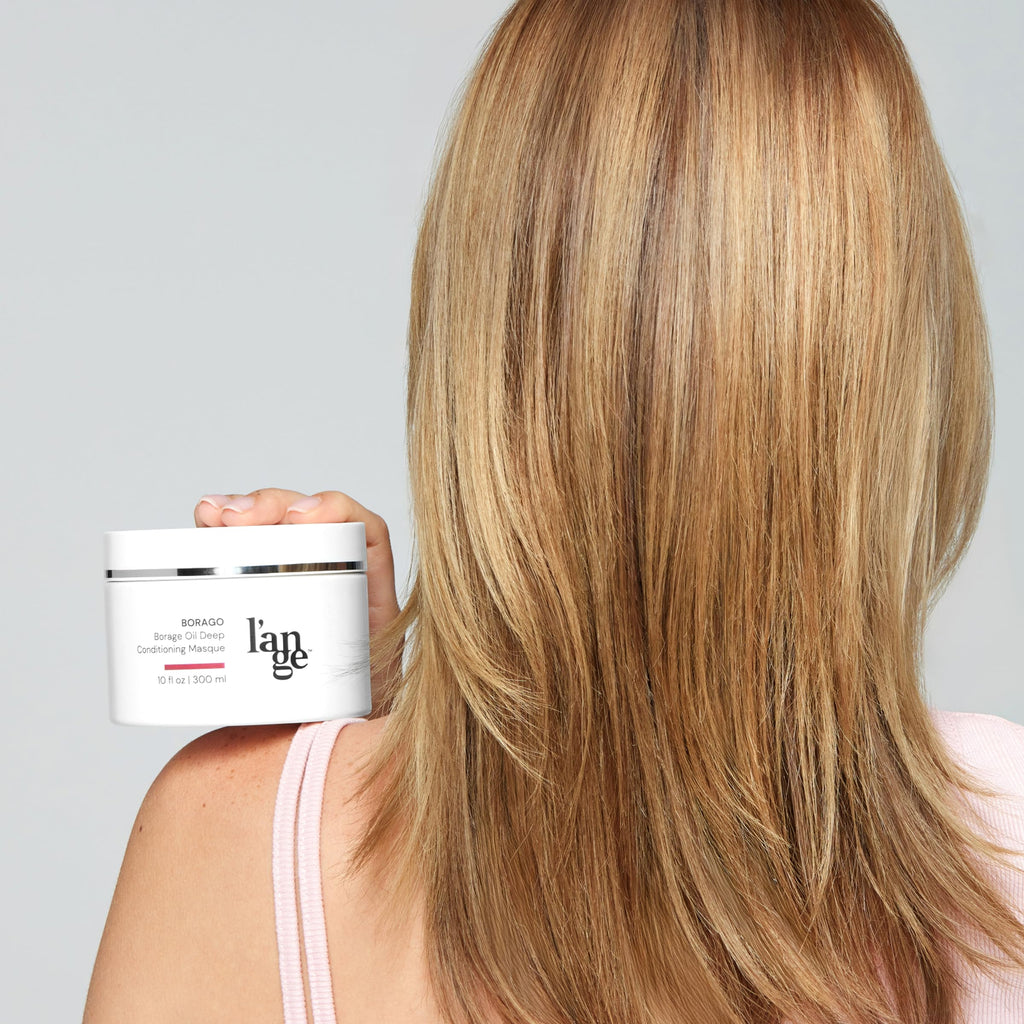 L'ANGE HAIR Borago Deep Conditioning Masque with Borage Oil — 10 Oz Jar | Hydrate, Smooth & Strengthen Dry Hair