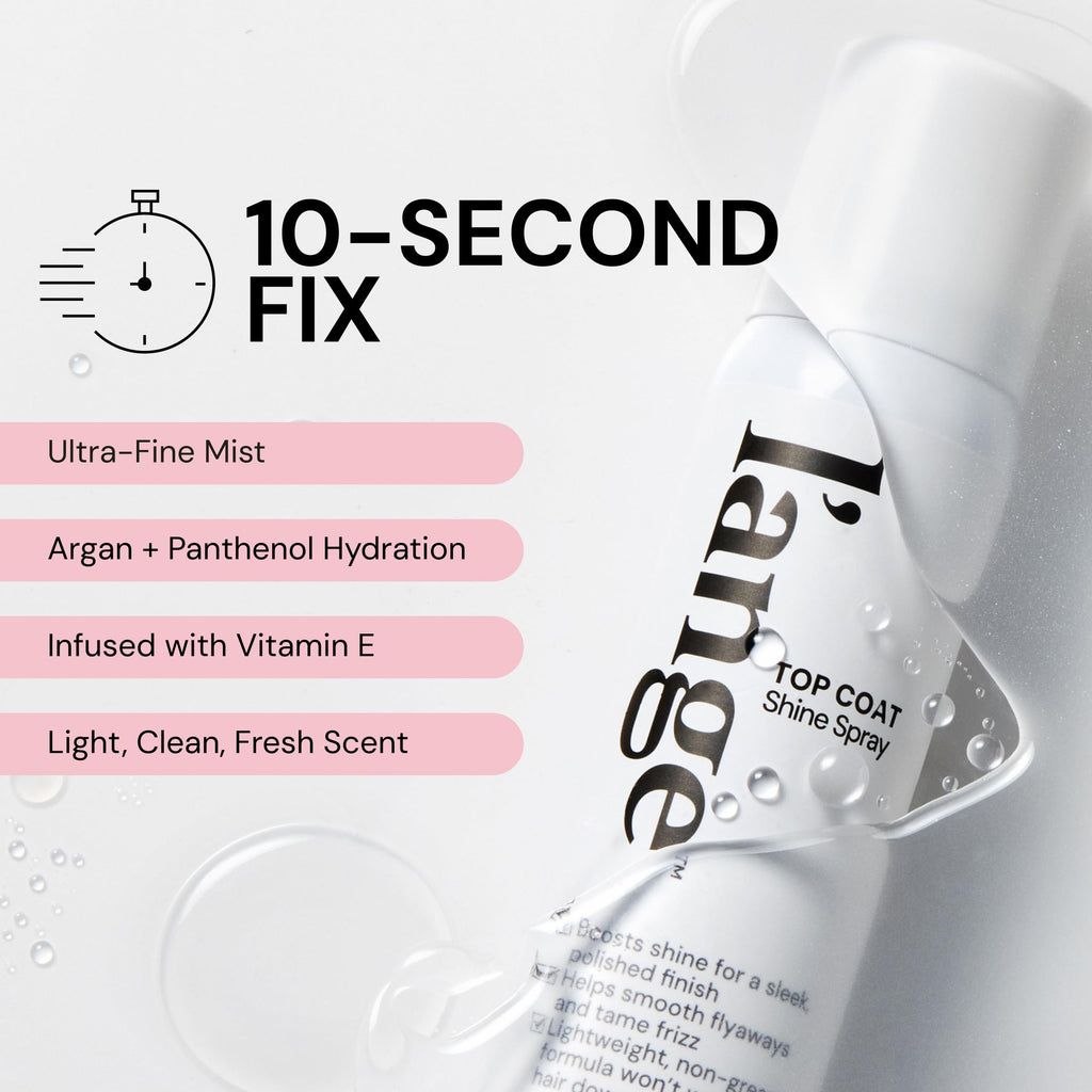 L’ange Top Coat Shine Spray – Ultra-Light Gloss Finishing Mist