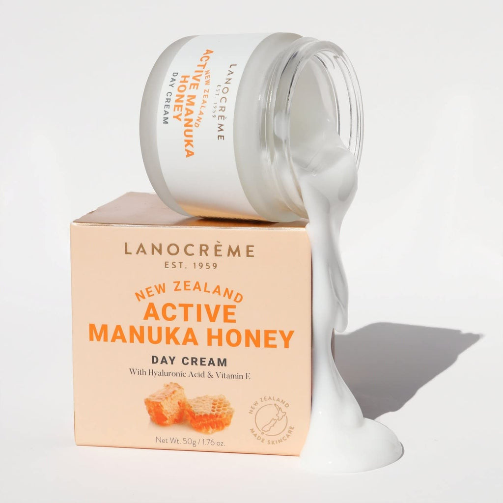 Lanocreme New Zealand Active Manuka Honey Day Cream | Hydrating Facial Moisturizer