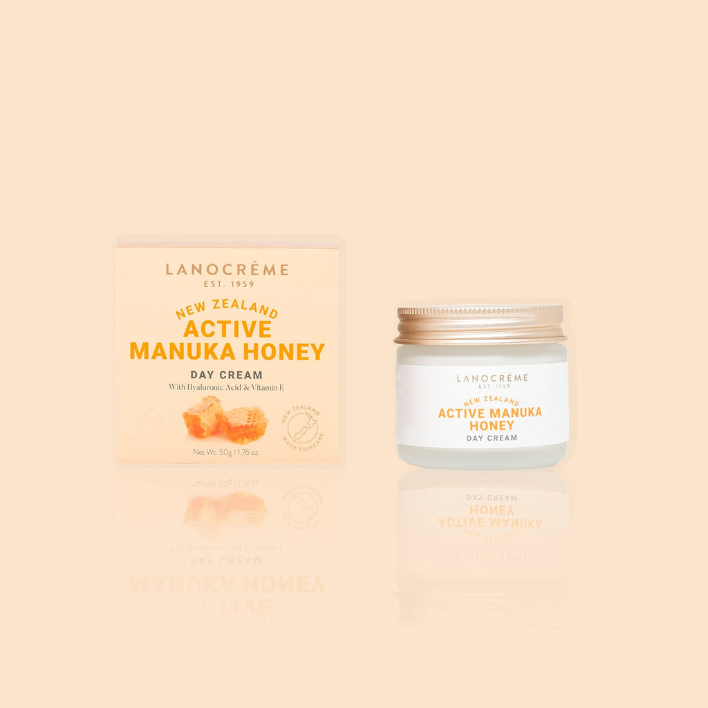 Lanocreme New Zealand Active Manuka Honey Day Cream | Hydrating Facial Moisturizer