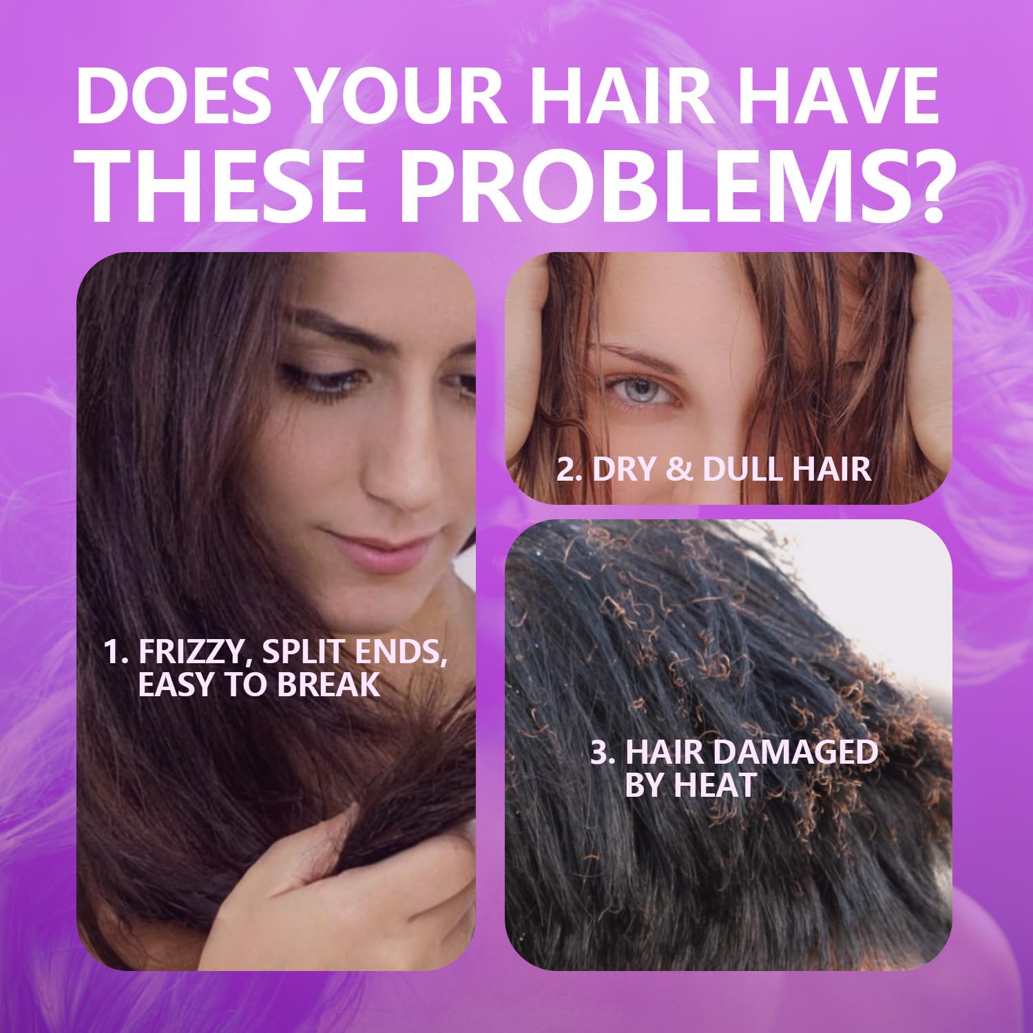 Lanthome Anti Frizz Hair Serum – 2in1 Frizz Control & Heat Protection | 60mL