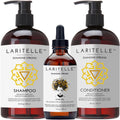 Laritelle Diamond Strong Organic Hair Growth Set – Shampoo, Conditioner & Treatment – USA Made