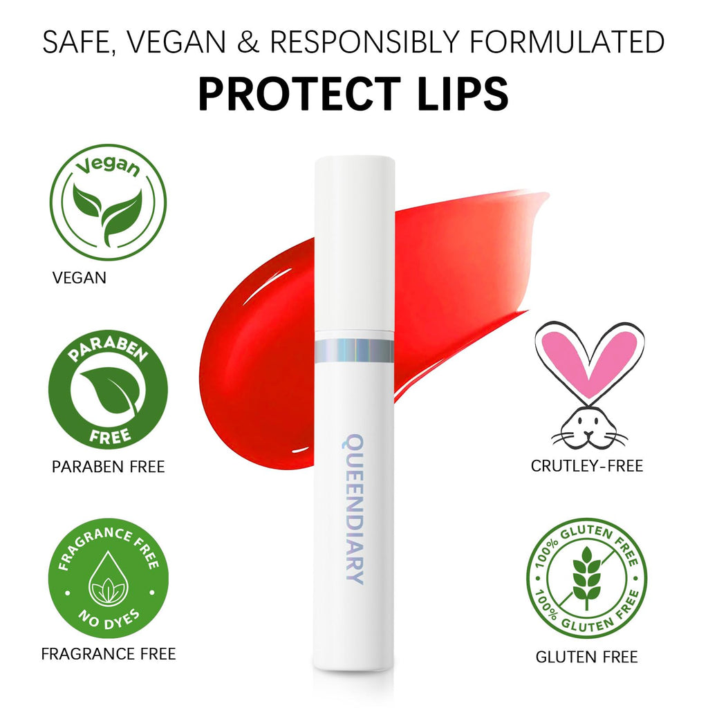 Lashcharm Lip Stain Peel Off – Long-Lasting Matte Lip Tint, Waterproof & Transfer-Proof (04 Darling Stain)