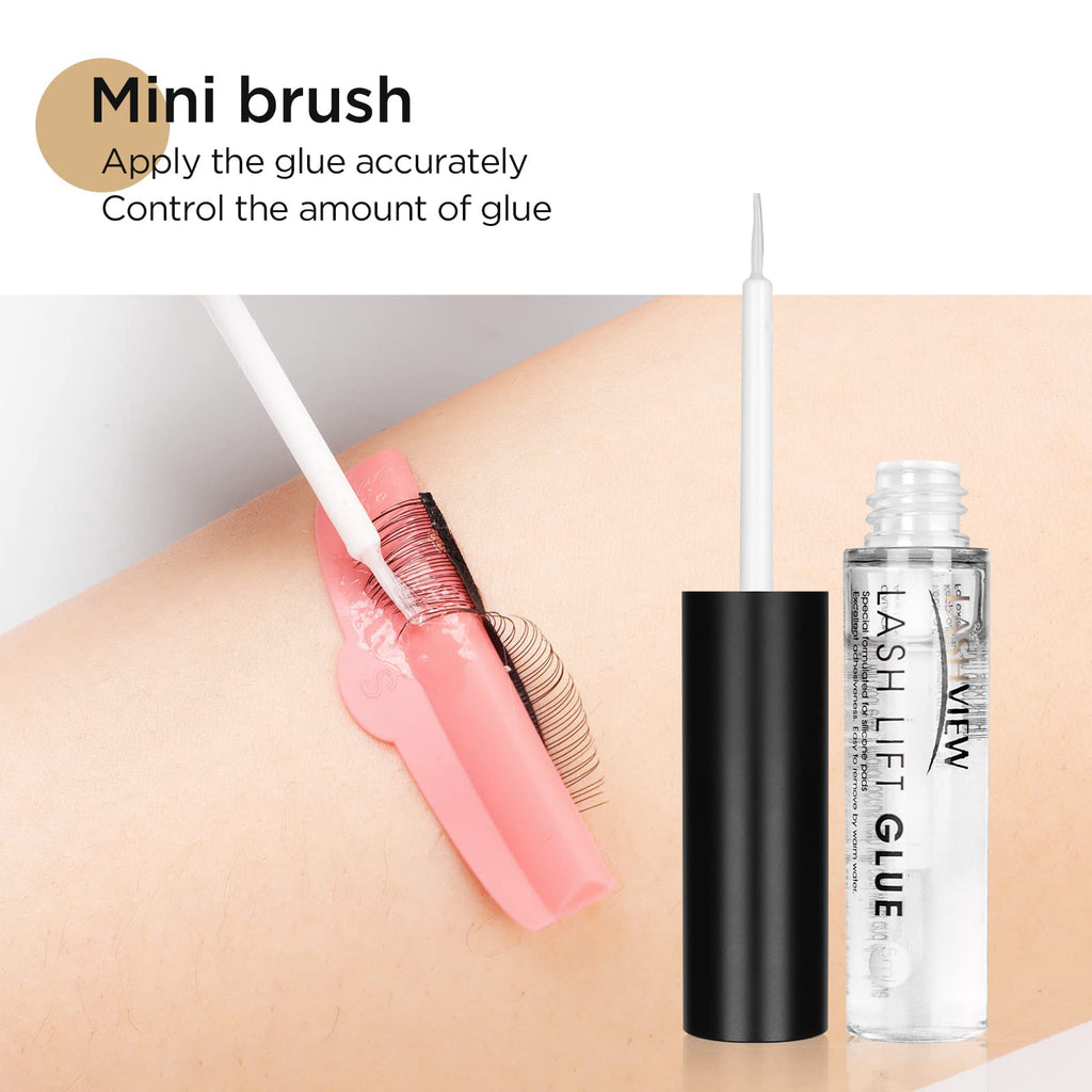 LASHVIEW Lash Lift Glue 2pcs – Odorless, No Irritation, 5ML x2