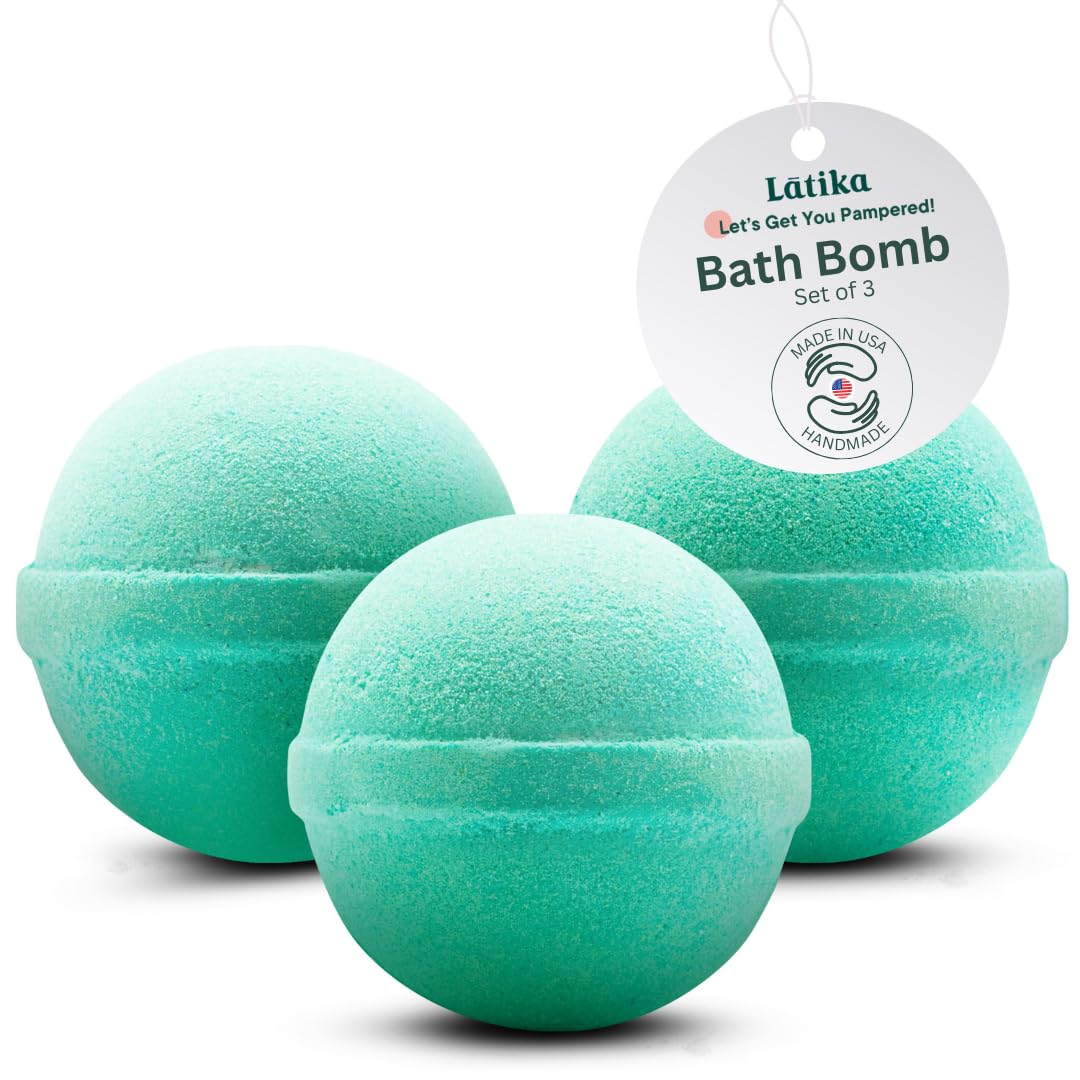 Latika Classic Bath Bomb Mermaid – Black Raspberry, Dark Plum & Vanilla for Skin Nourishment