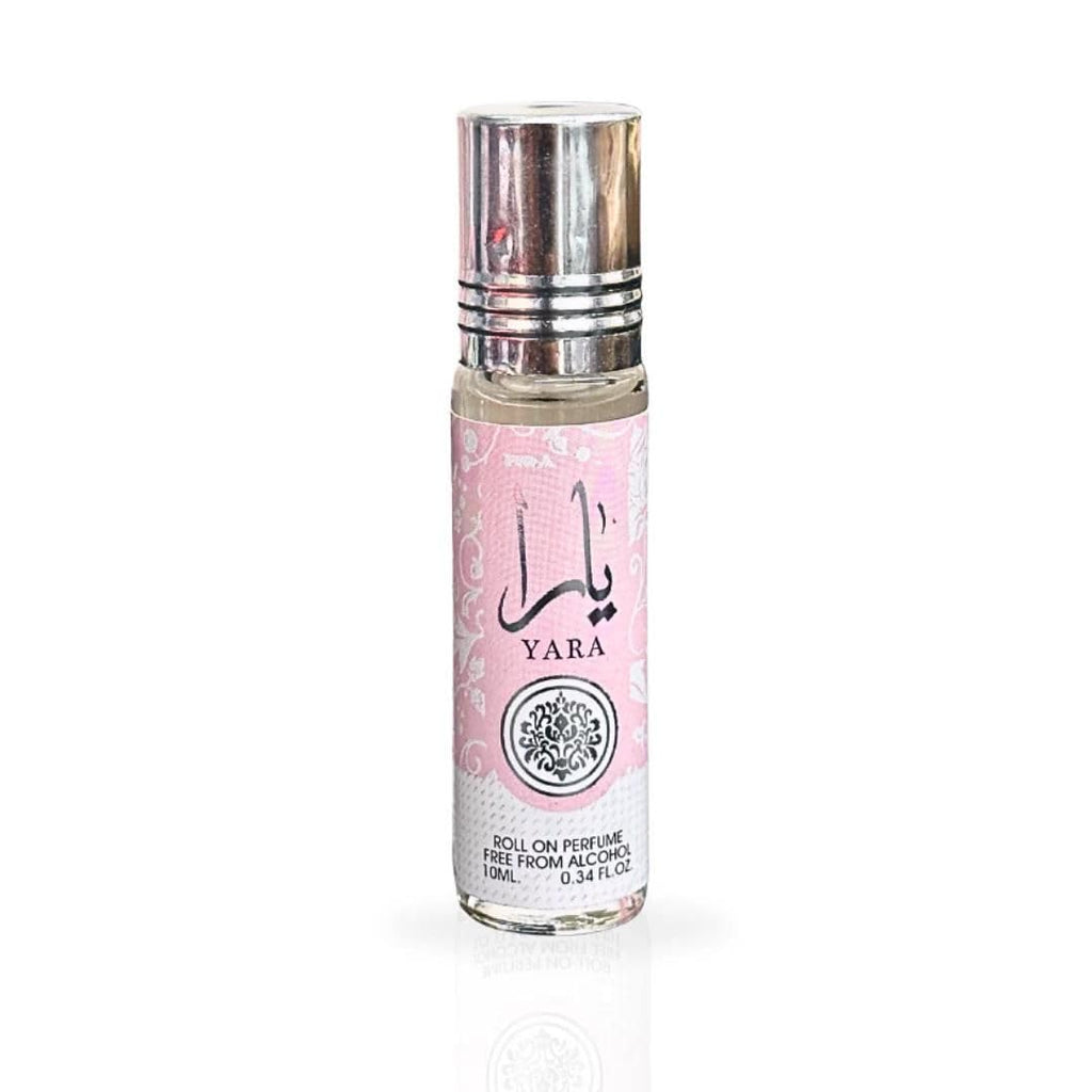 Lattafa Yara Roll-On Perfume Oil – 12 x 10 ml (0.34 fl oz) | Alcohol-Free & Long-Lasting