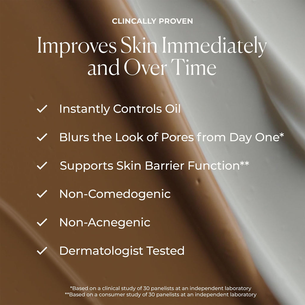 Laura Mercier Tinted Moisturizer Blurred Matte SPF 30 – Oil-Free, Buildable Coverage, Pore Blur, Mini Size