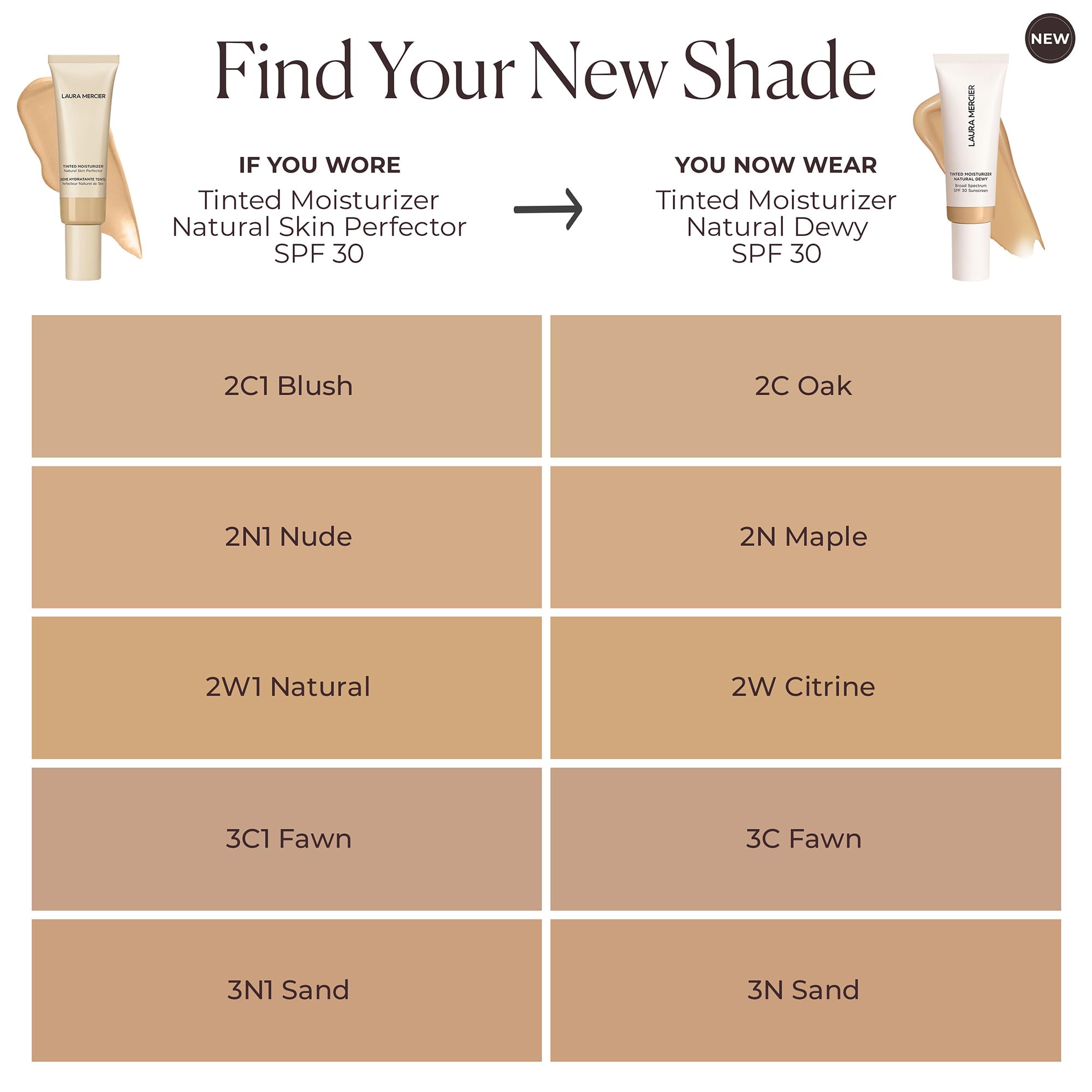 Laura Mercier Tinted Moisturizer Natural Dewy SPF 30 | 24HR Hydration & Buildable Coverage