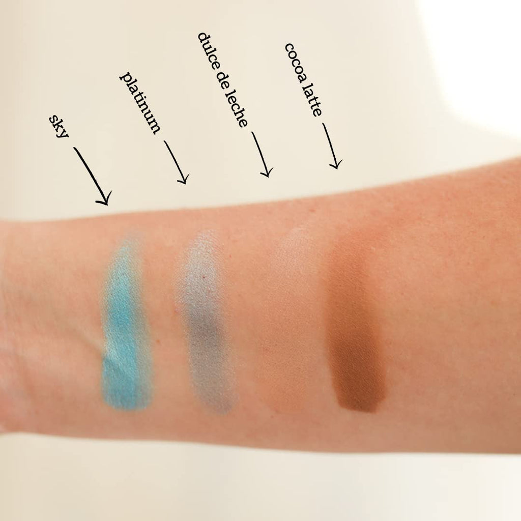 Lauren Brooke Cosmetiques Cream Eyeshadow Cocoa Latte Matte | Organic, Richly Pigmented Creme Eye Makeup