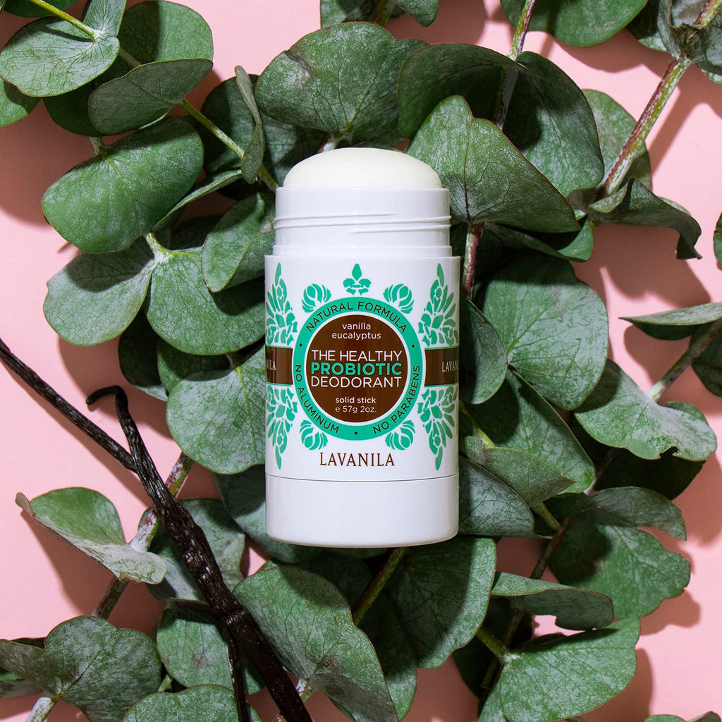 Lavanila Vanilla Eucalyptus Aluminum Free Deodorant 2-Pack – Natural Vegan Stick for Men & Women | Made in USA