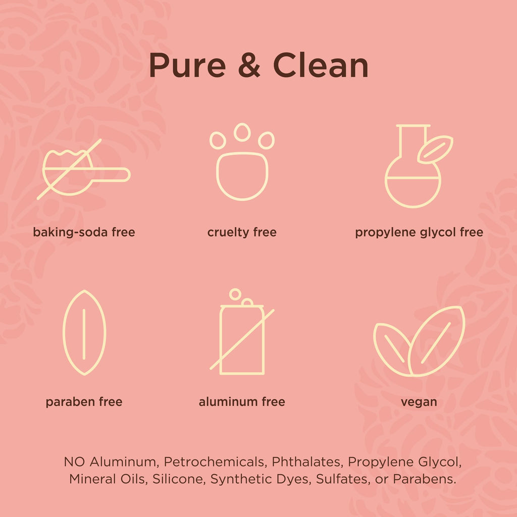 Lavanila Pure Vanilla Deodorant for Women – Aluminum-Free 2-Pack (2 oz Each) | Vegan & Made in USA