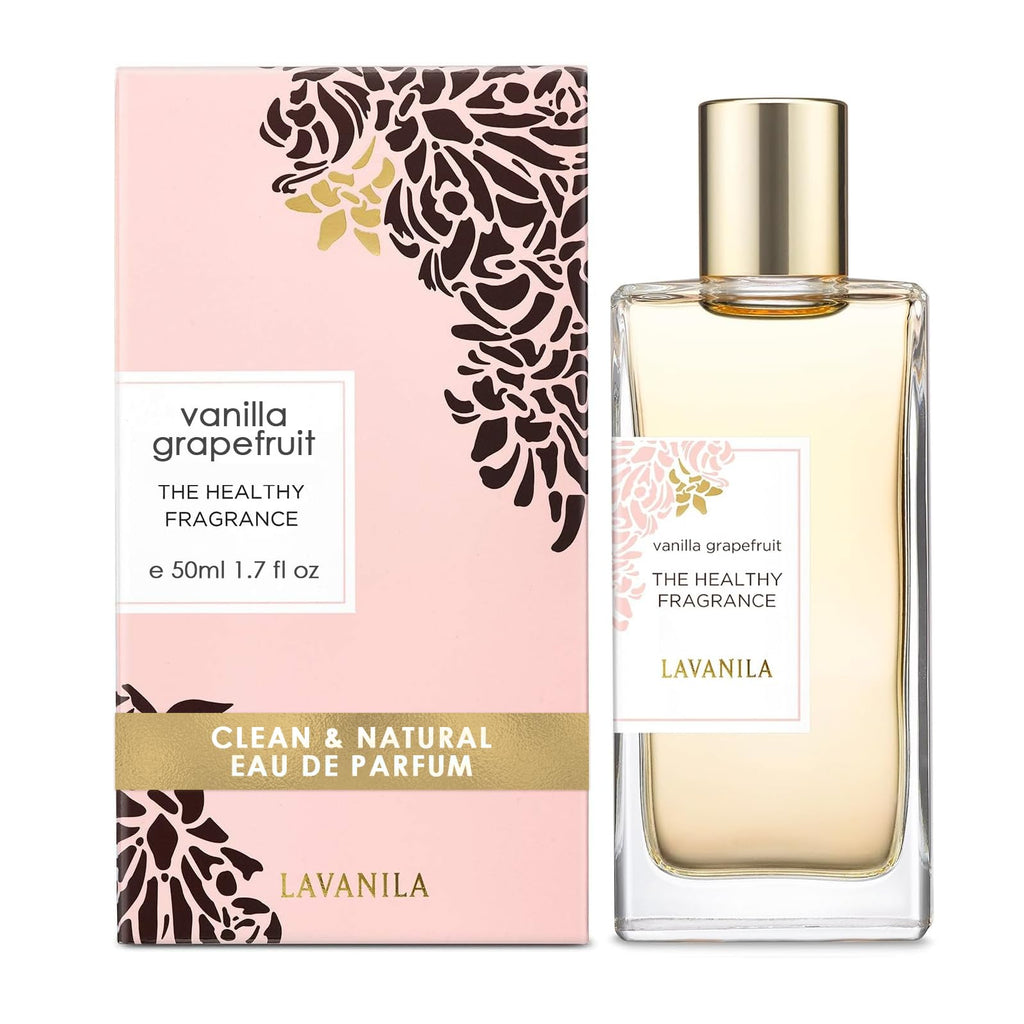 Lavanila Vanilla Grapefruit Perfume for Women – Clean, Natural EDP 1.7 oz