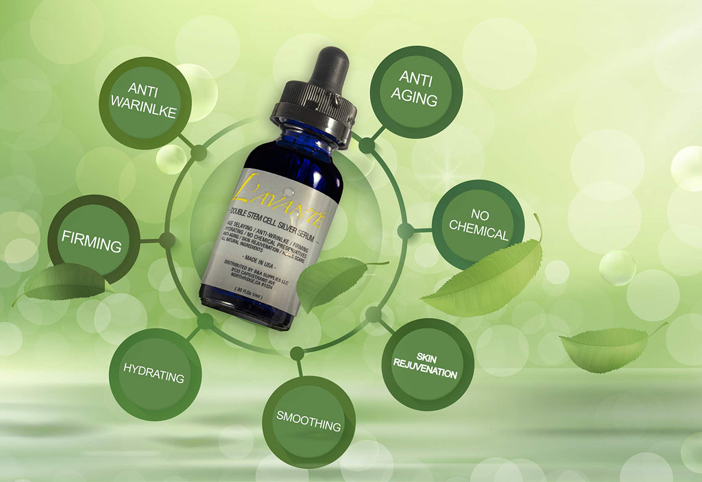 L'avante Double Stem Cell Silver Serum – Anti-aging, Anti-wrinkle & Skin Rejuvenation