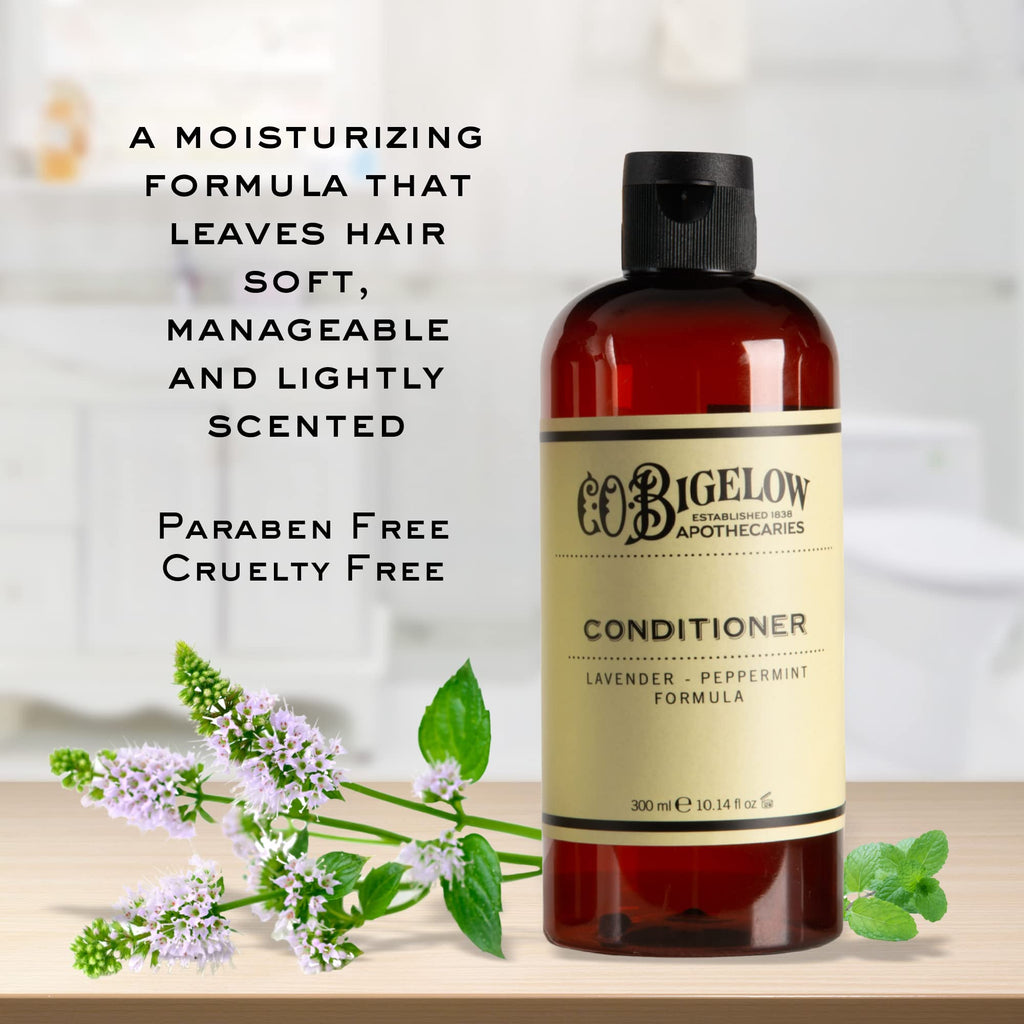 C. O. Bigelow Lavender Peppermint Conditioner — Hydrating 2-Pack, Sulfate-Free