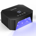 Lavinda 54W UV LED Nail Lamp – LCD Display, Auto Sensor, 4 Timers, Dual Wavelength