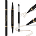 LAVONE 2-in-1 Microblading Eyebrow Pen – Waterproof Taupe, Ultra-Precise, Dual-Ended Brush