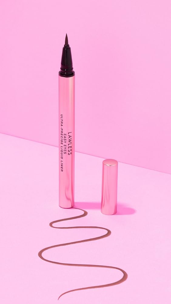 Lawless Easy Eyes Ultra Precise Liquid Liner – Coco, 0.011 fl oz | Widelash