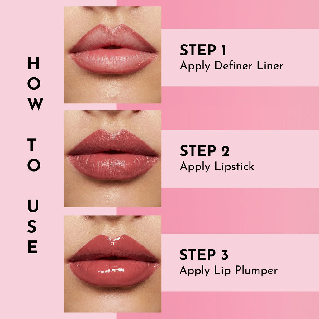 Lawless Forget the Filler Lip-Plumping Lipstick in Cookie | Satin Cream Finish
