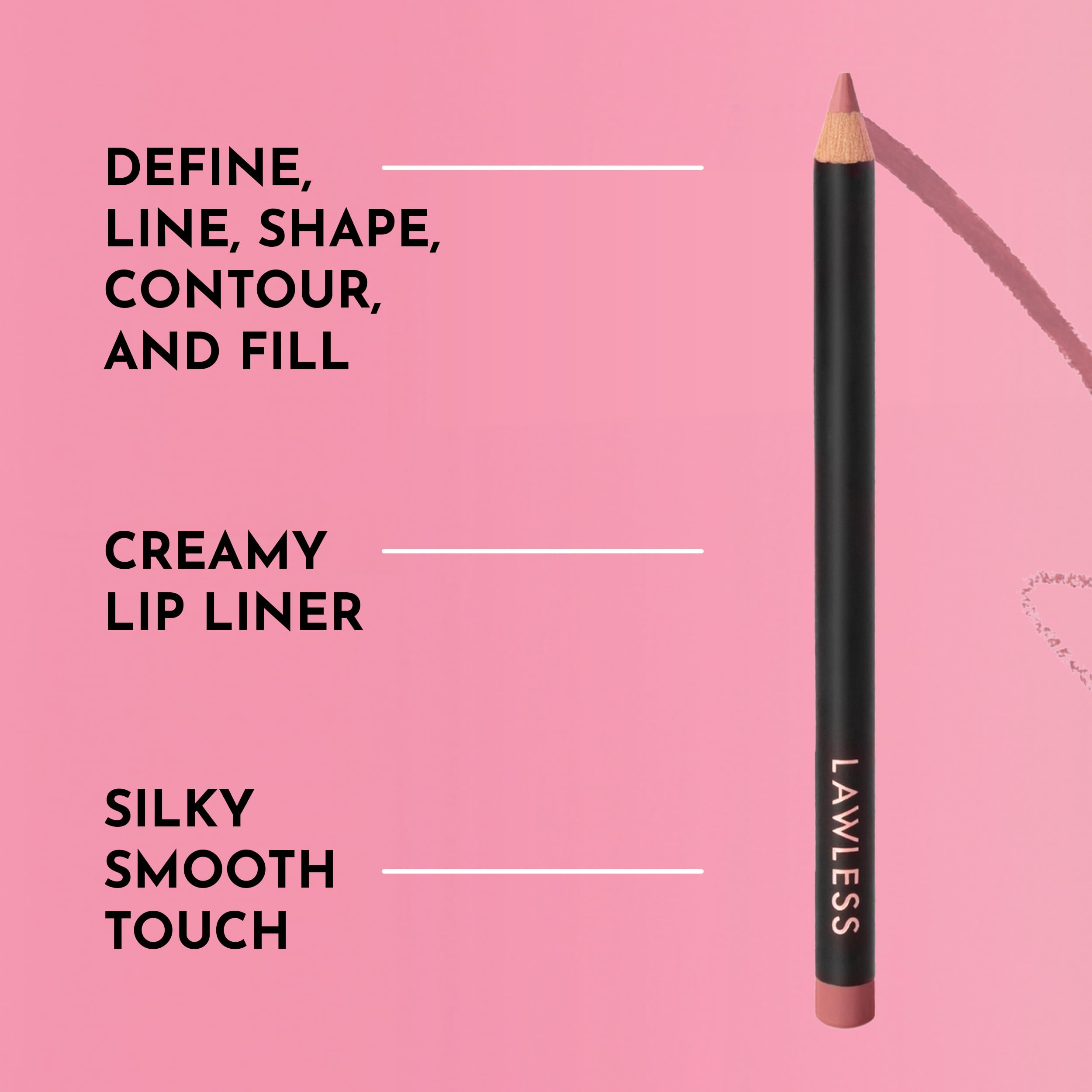Lawless Forget the Filler Definer Liner – Pink Slip