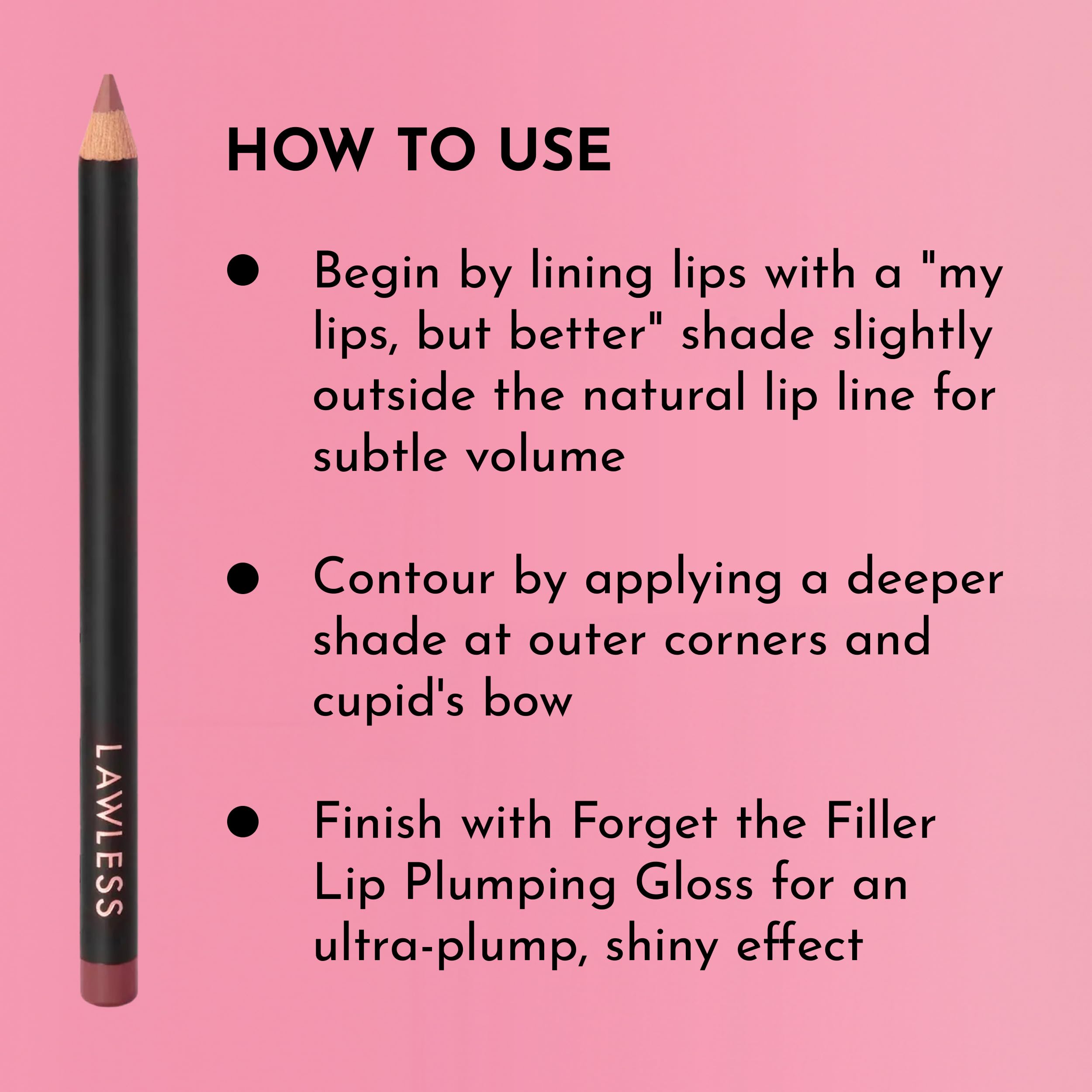 Lawless Forget the Filler Definer Liner – Honey Rose