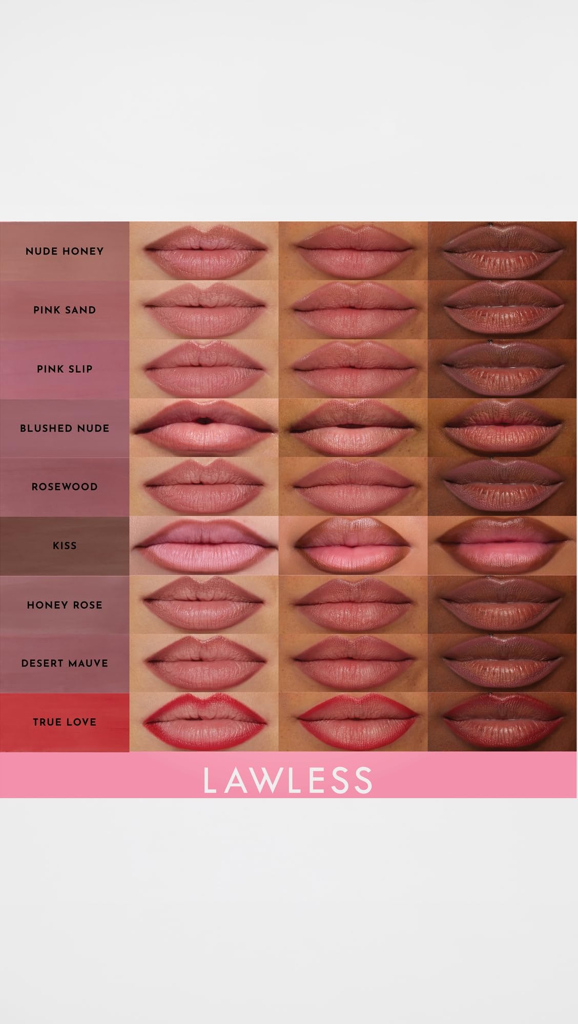 Lawless Forget The Filler Definer Liner - Blushed Nude | Lip Plumping Gloss