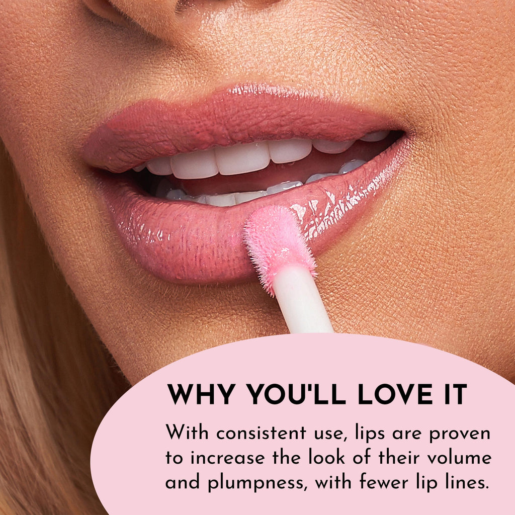 LAWLESS Forget the Filler Lip Plumper Gloss – Daisy Girl | Premium Hydrating Lip Shine