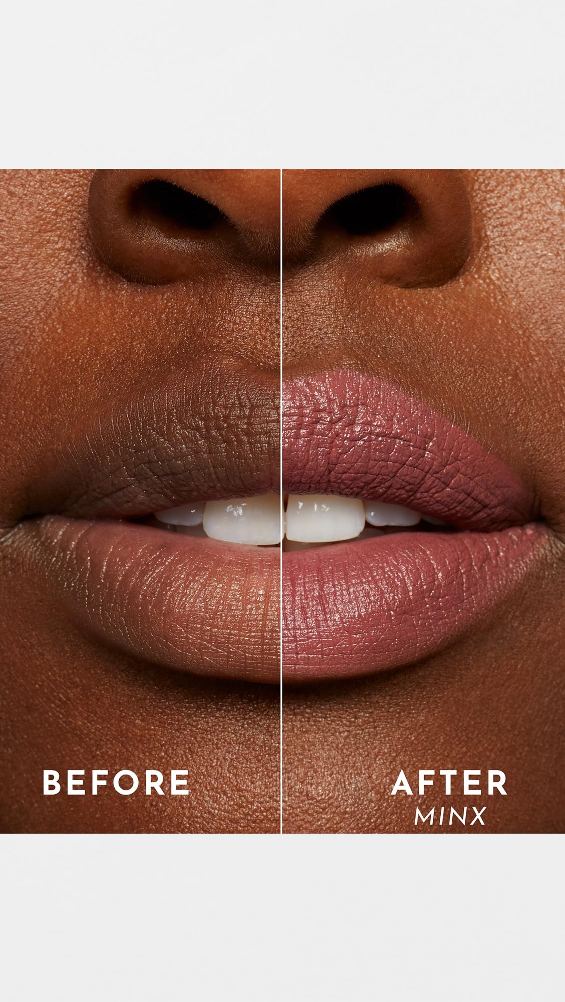 Lawless Forget the Filler Lip-Plumping Line-Smoothing Satin Lipstick – Minx, 0.1 oz