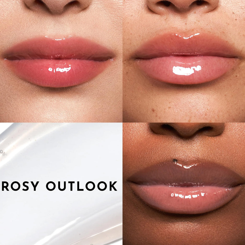 Lawless Forget The Filler Lip Plumper Line Gloss Rosy Outlook Pink 0.11 Fl Oz (Pack of 1)