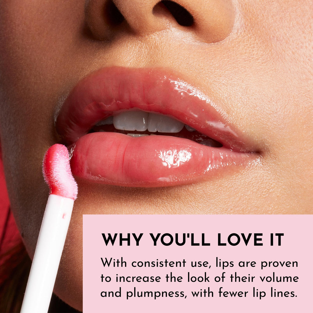 Lawless Forget The Filler Lip Plumper Line Gloss – Queen Size Cherry Vanilla 0.19 oz