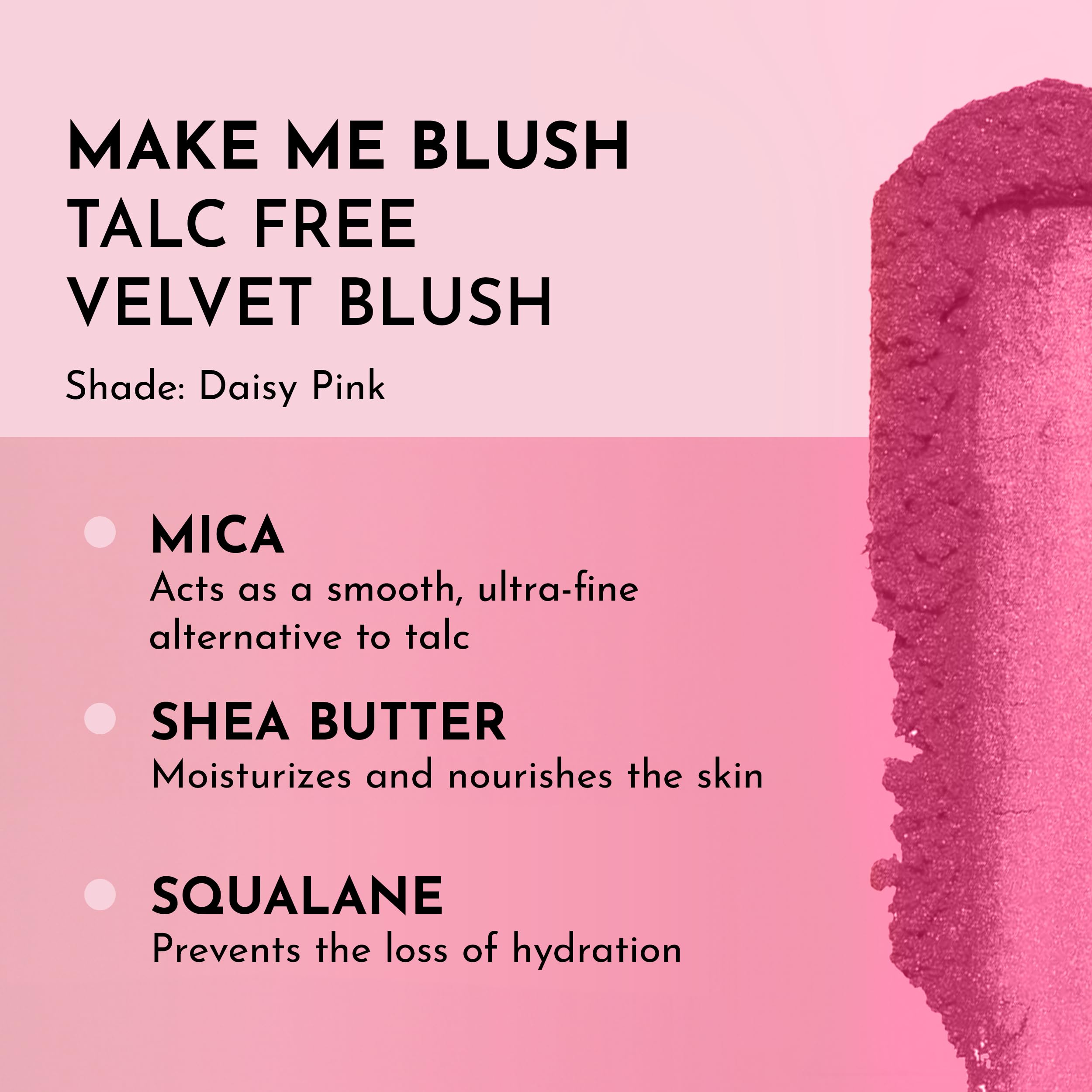 LAWLESS Make Me Blush Talc-Free Velvet Blush Daisy Pink