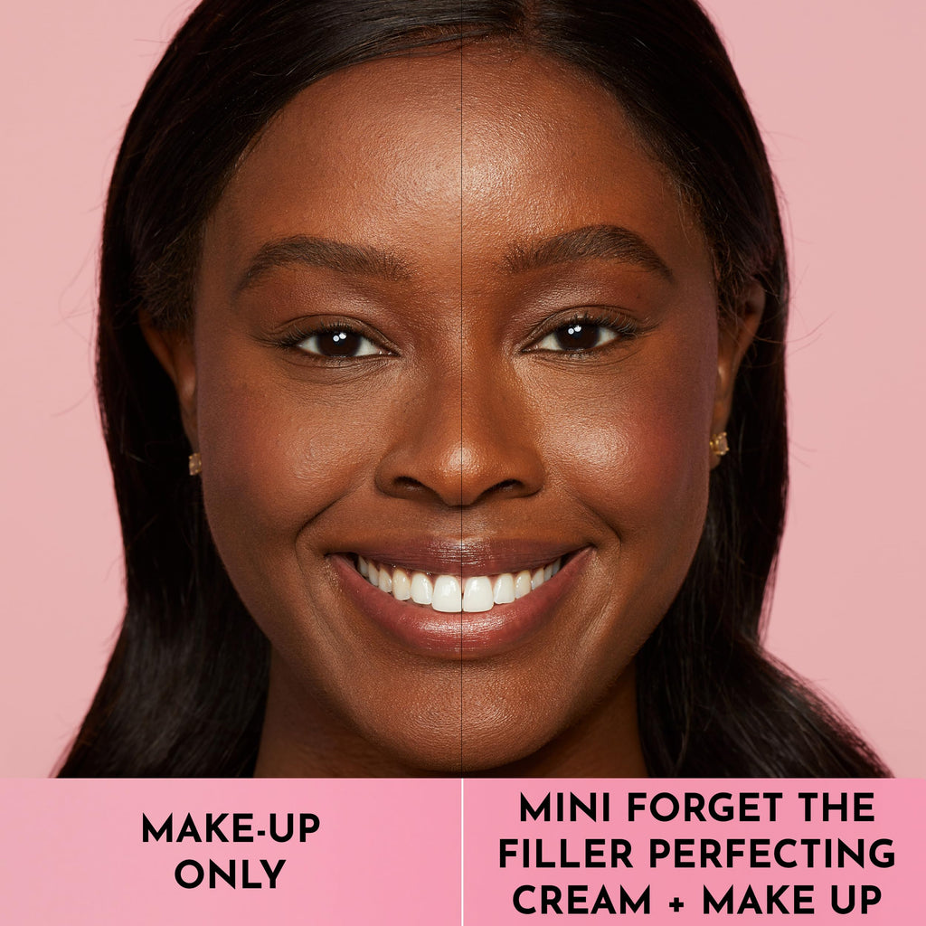 Lawless Mini Forget the Filler Skin-Plumping Cream – Prime, Plump & Smooth, Non-Acne Hydrating Moisturizer (0.5 oz)
