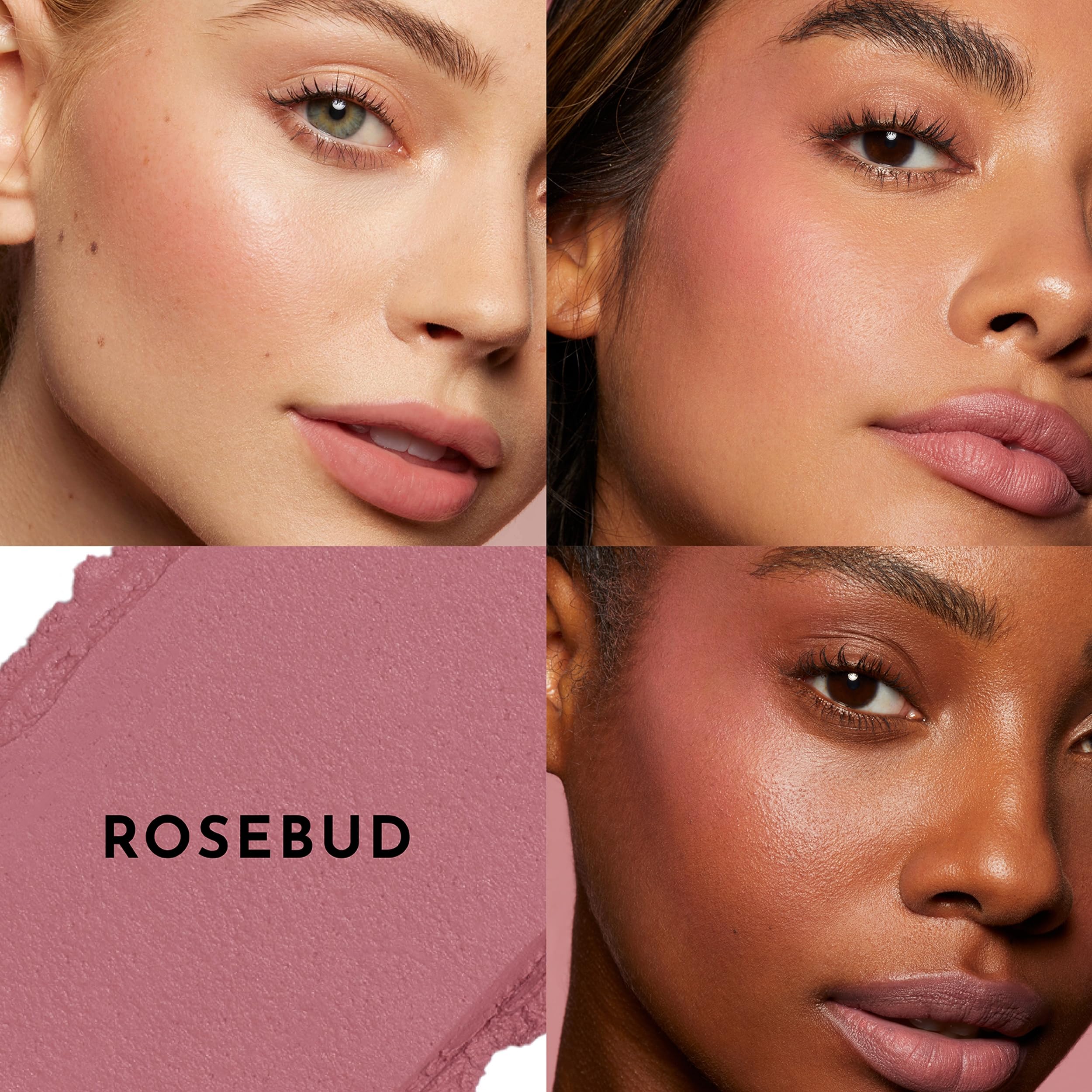 LAWLESS Pinch My Cheeks Soft-Blur Cream Blush – Rosebud & Pink (0.18 oz) | Buildable Color