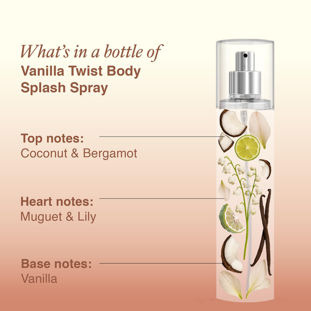 Layer'r Wottagirl Body Spray Vanilla Twist – 135ml | All-Day Freshness