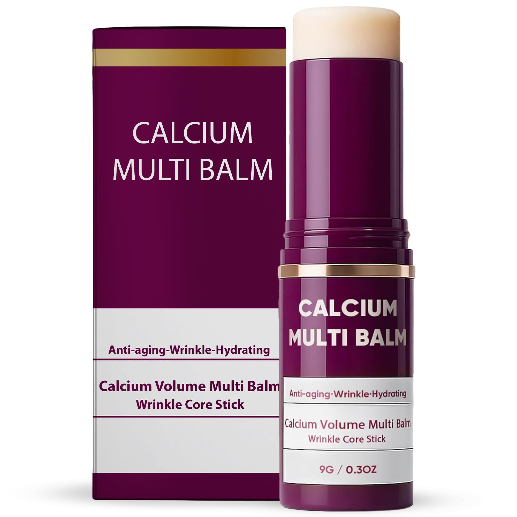 Layla Mae Calcium Volume Multi Balm Stick – Hydrating Anti-Wrinkle, Firming & Tightening Skincare