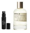 Le Labo Santal 33 samples