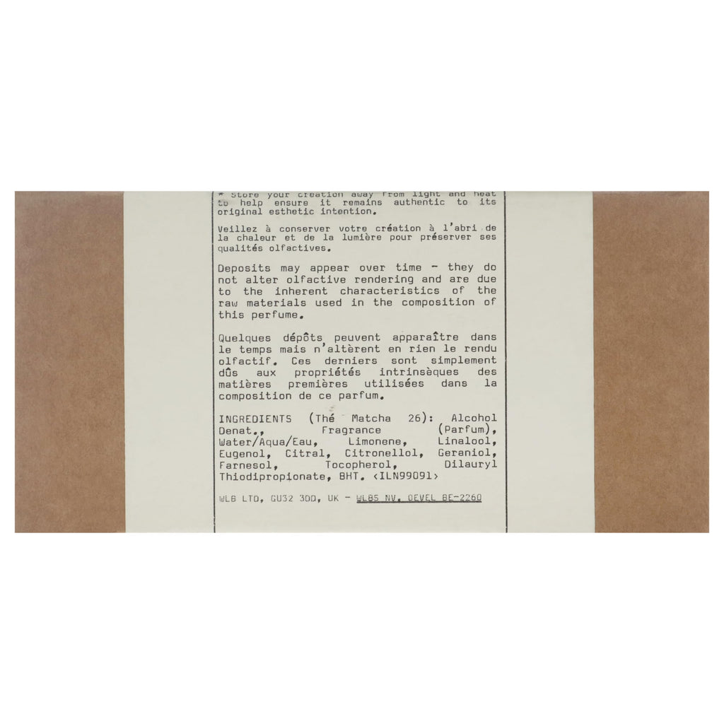 Le Labo The Matcha 26 – Unisex EDP Spray 1.7 oz | Tea-Inspired Scent