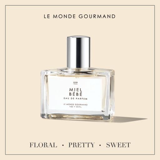 Le Monde Gourmand Miel Bébé Spray EDP – Praline, Honey, Sandalwood & Orange Notes | 1 fl oz (30 ml)